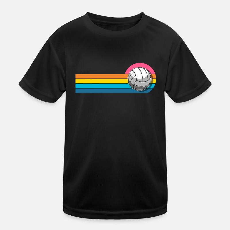 Volleyball Kinder Funktions-T-Shirt