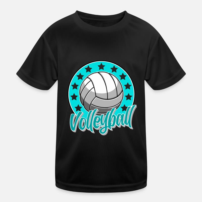 Volleyball Kids Functional T-Shirt