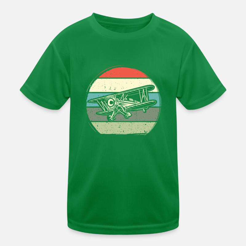 Modèle réduit d’avion modèle réduit d’avion T-shirt sport Enfant