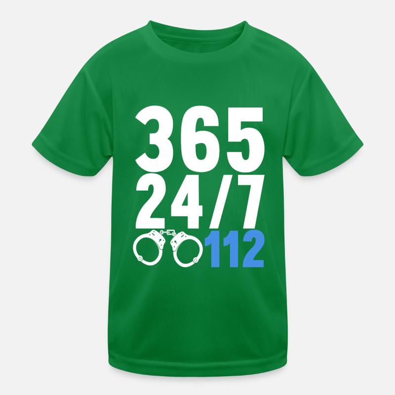 Policier T-shirt sport Enfant