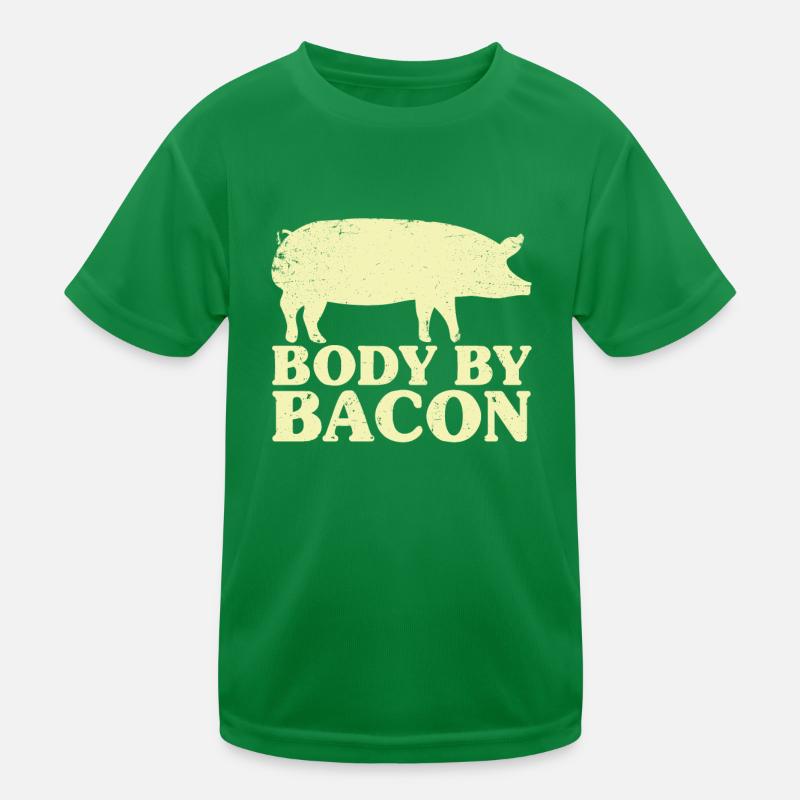 Corps par bacon T-shirt sport Enfant