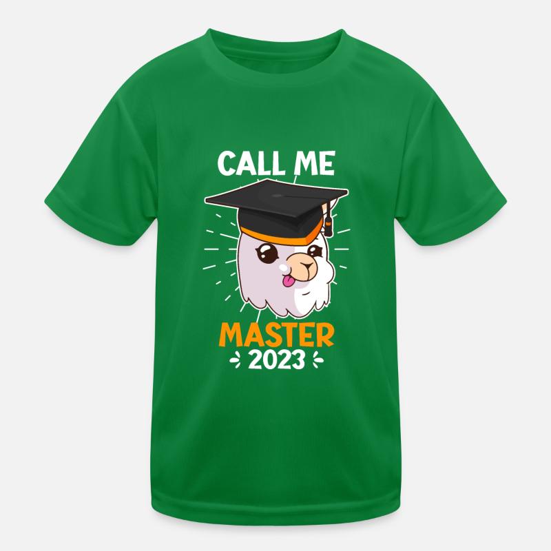 Master 2023 Studiumabschluss Kinder Funktions-T-Shirt