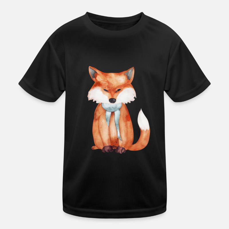 Renard mignon T-shirt sport Enfant