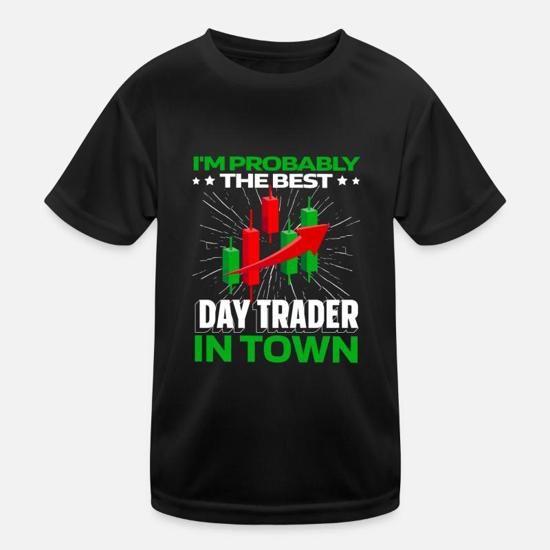 Day Trading Day Trader T-shirt sport Enfant