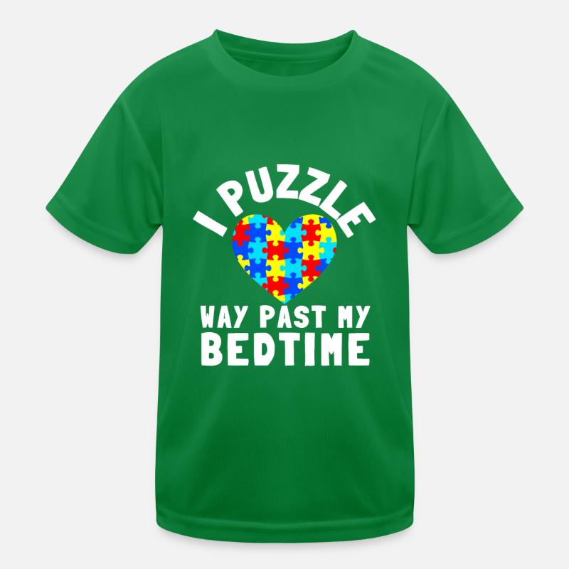 Puzzle Queen - Je passe devant mon heure de coucher T-shirt sport Enfant
