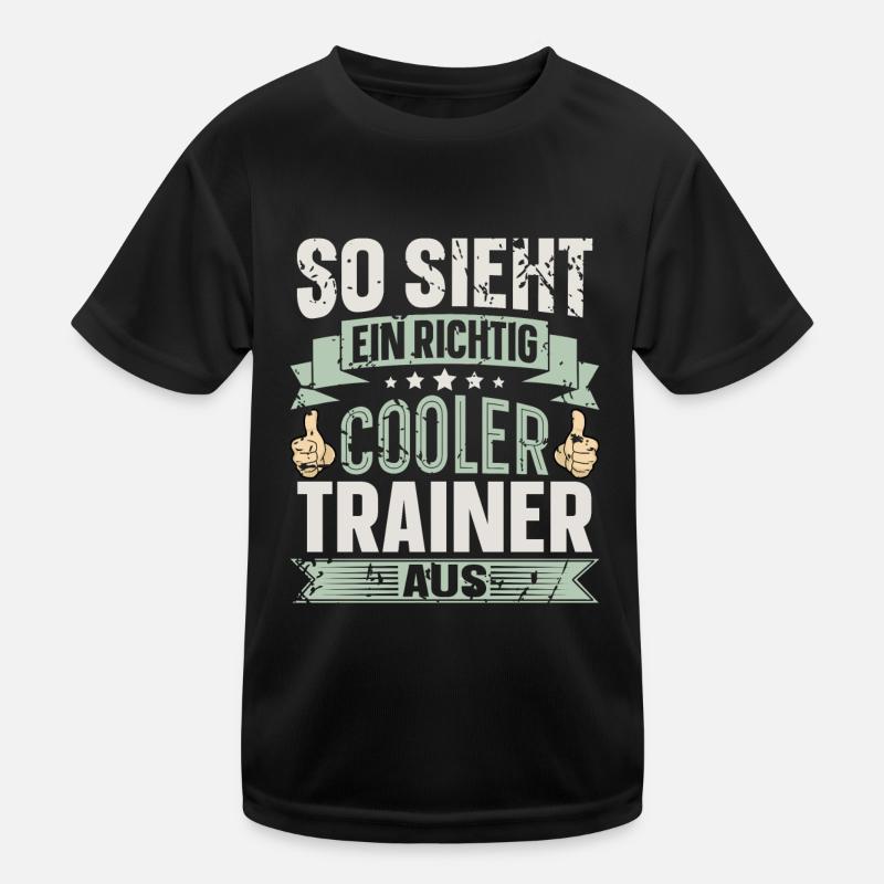 Trainer Kinder Funktions-T-Shirt