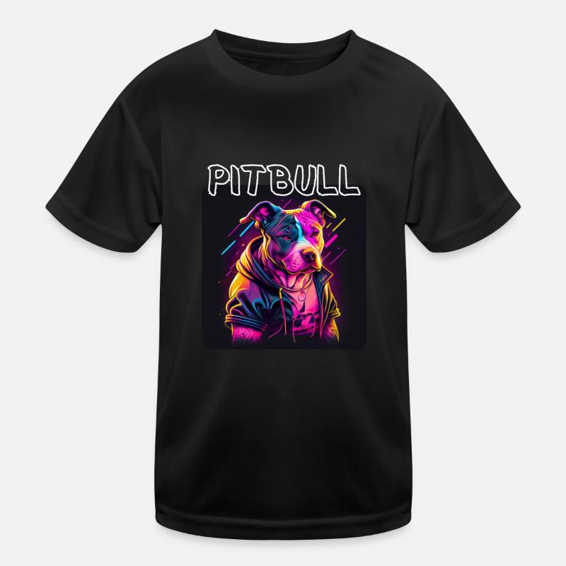 Style graffiti - Cool Pitbull 2 T-shirt sport Enfant