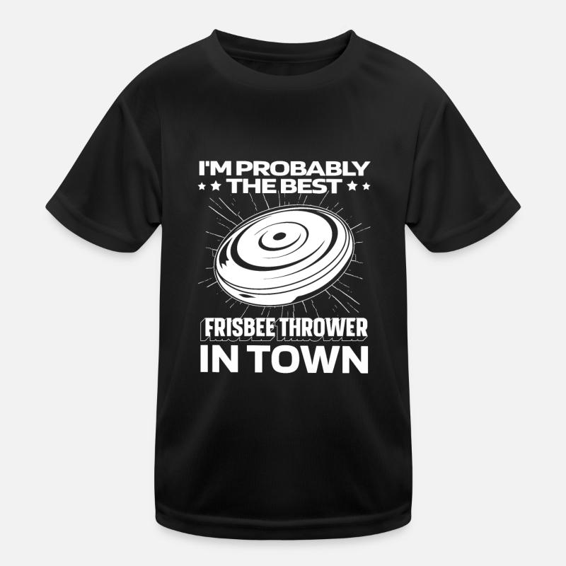 Frisbee drôle T-shirt sport Enfant