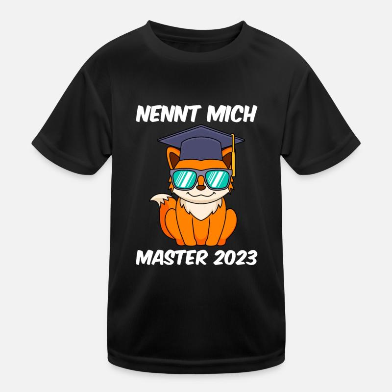 Nennt mich Master 2023 Masterabschluss Master Kinder Funktions-T-Shirt
