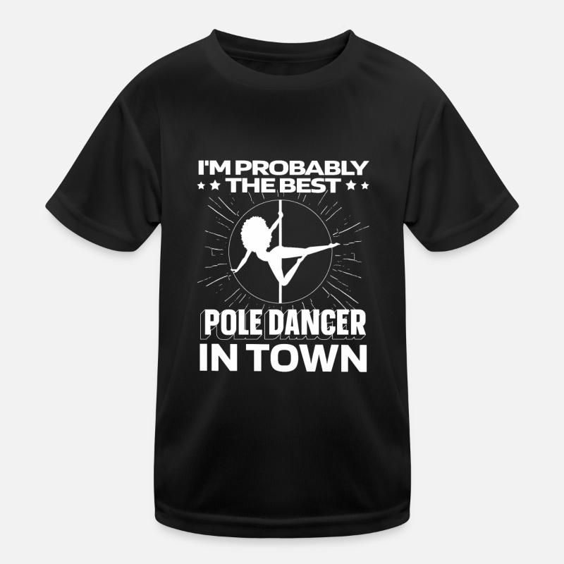 Pole Dancing Lustig Kinder Funktions-T-Shirt