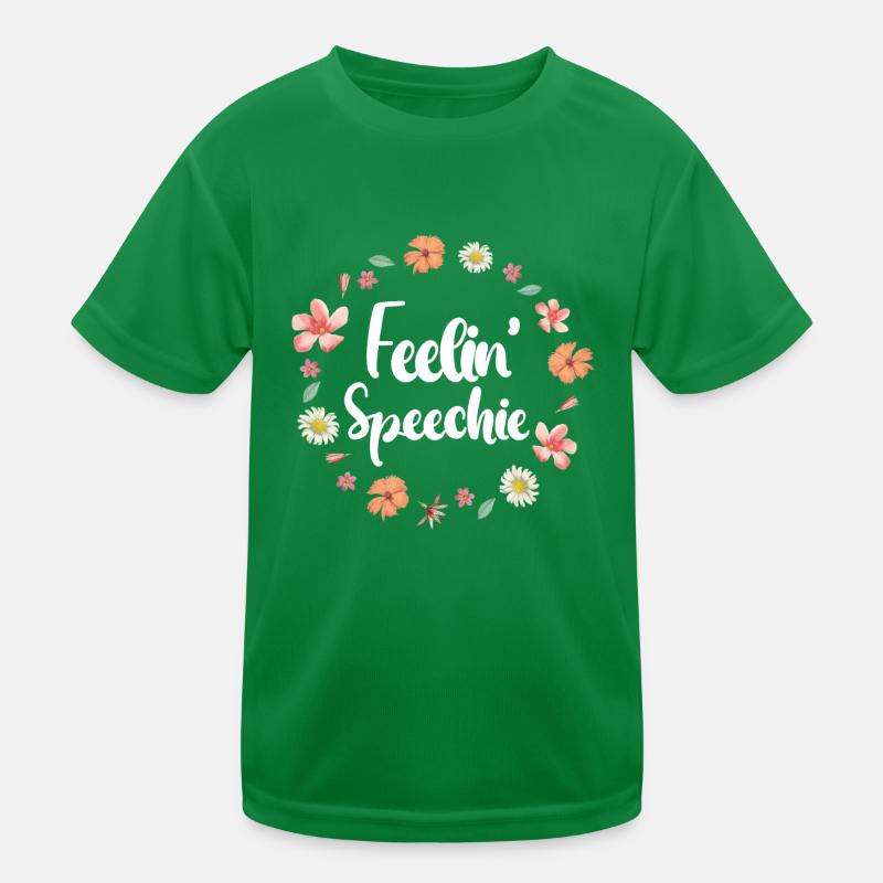 Speech Therapist Therapy Assistant Kinder Funktions-T-Shirt