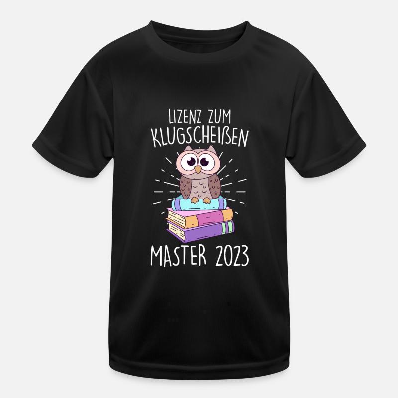 Lizenz zum Klugscheißen Master 2023 Kinder Funktions-T-Shirt