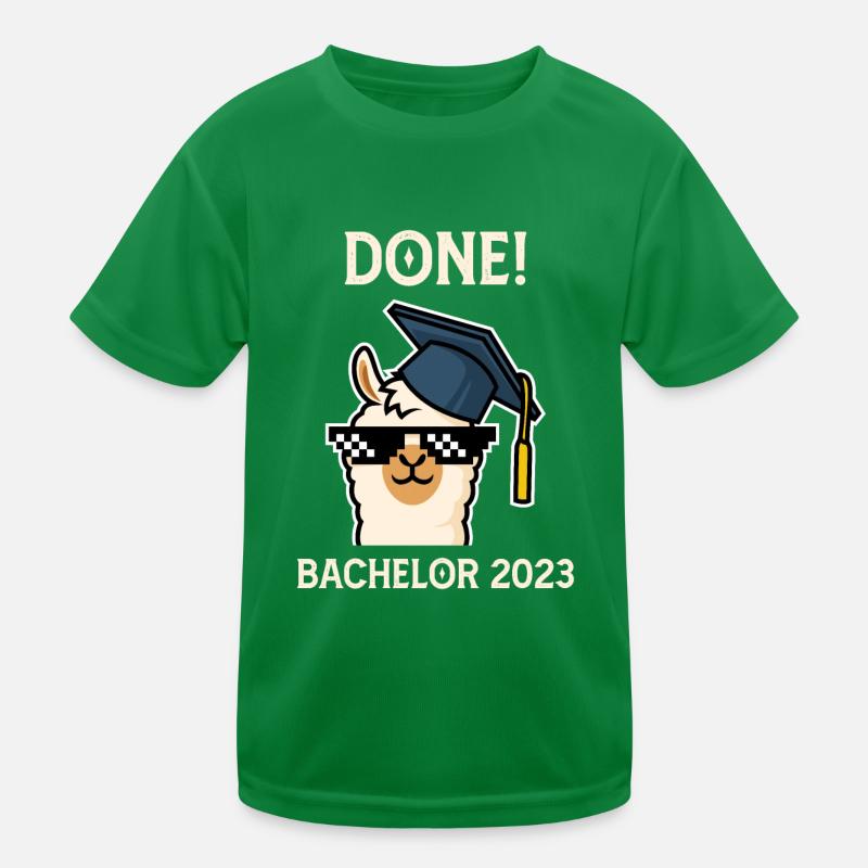 Bachelor 2023 completed Bachelor's degree Kids Functional T-Shirt