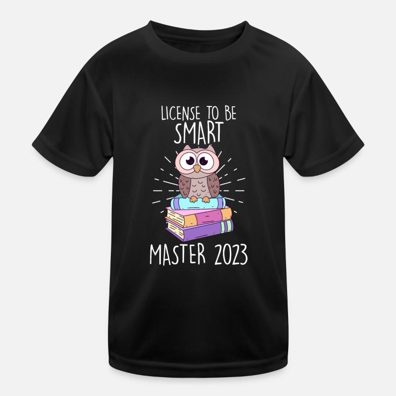 Lizenz zum Klugscheißen Master 2023 Kinder Funktions-T-Shirt