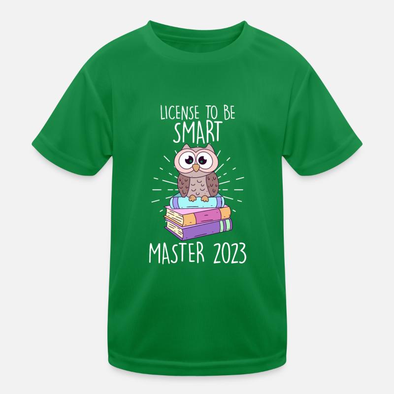 Lizenz zum Klugscheißen Master 2023 Kinder Funktions-T-Shirt