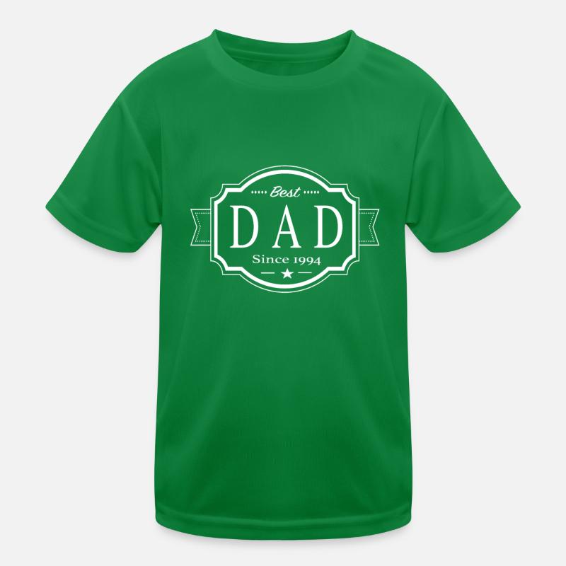 Bester Papa Seit 1994 Kinder Funktions-T-Shirt
