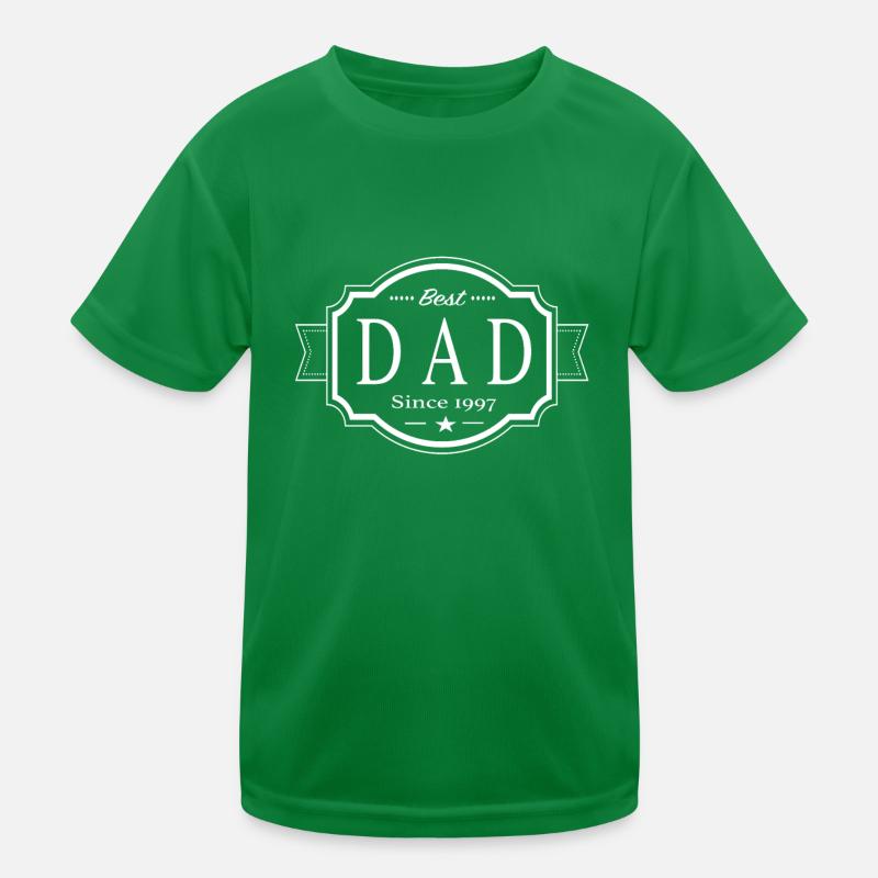 Bester Papa Seit 1997 Kinder Funktions-T-Shirt
