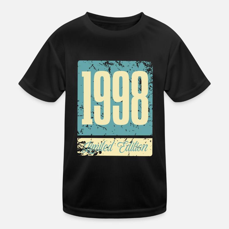 1998 Naissance Anniversaire Année de naissance T-shirt sport Enfant