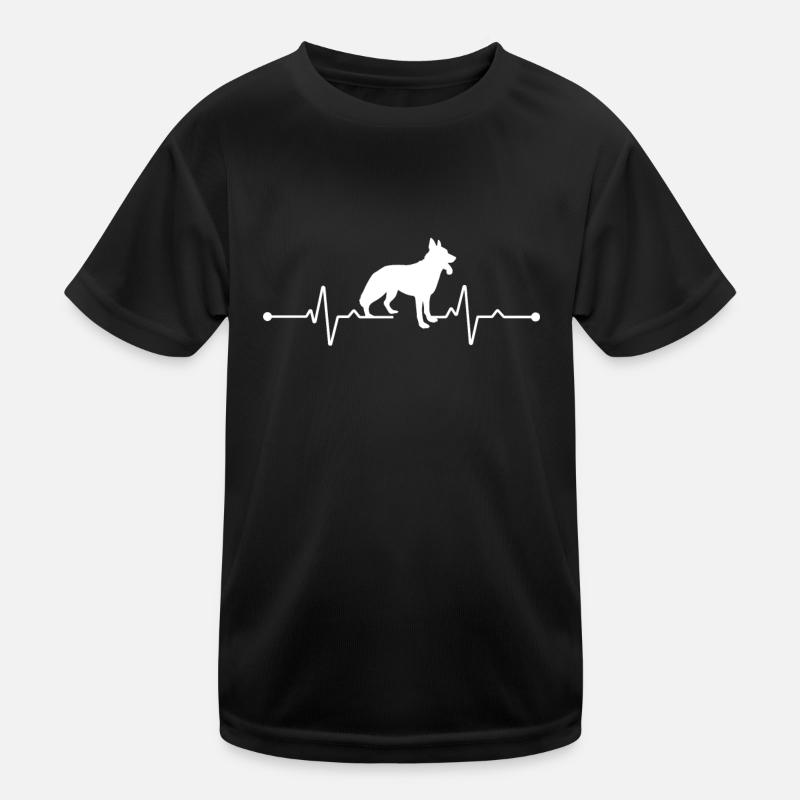 White Swiss Shepherds - White Swiss Kids Functional T-Shirt