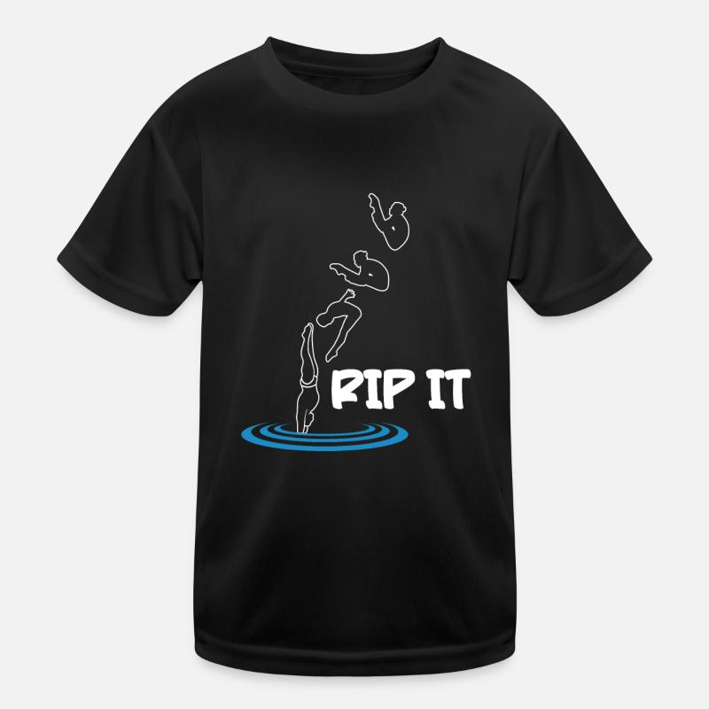 Plongeur plongeur Rip It T-shirt sport Enfant