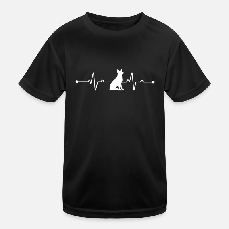 White Swiss Shepherds - White Swiss Kids Functional T-Shirt