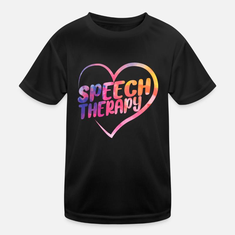 Speech Therapist Therapy Assistant Kinder Funktions-T-Shirt