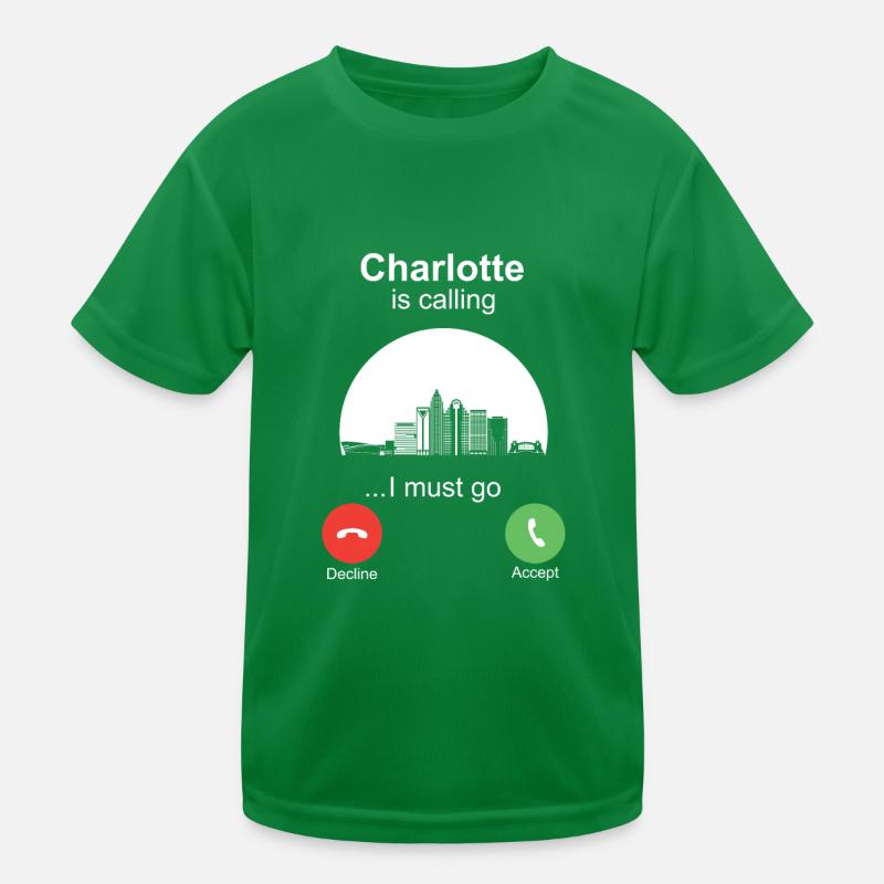 Charlotte is Calling Kids Functional T-Shirt