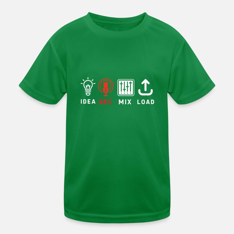 Sync Licensing Music Producer Kids Functional T-Shirt