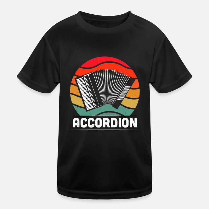 Accordéon Styrien Harmonica Accordéon T-shirt sport Enfant
