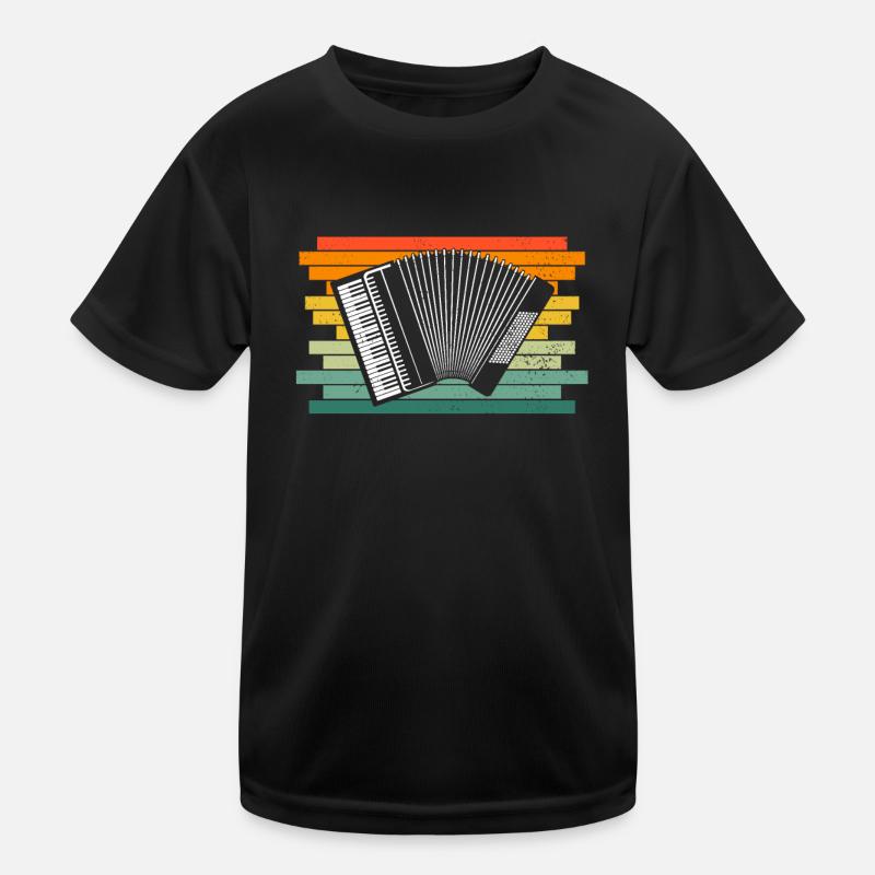 Accordéon Styrien Harmonica Accordéon T-shirt sport Enfant