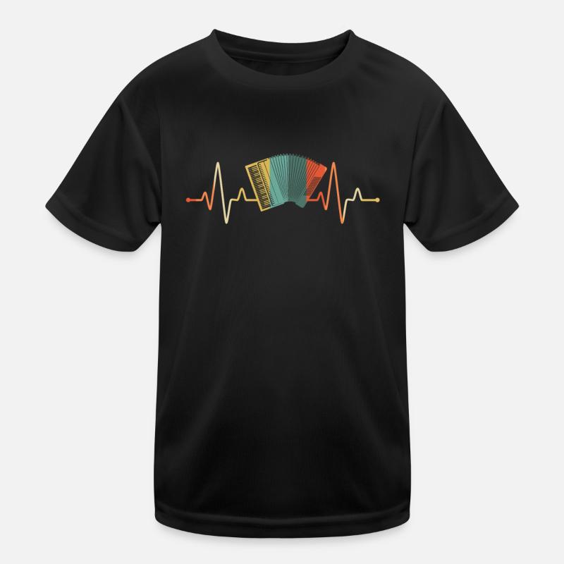 Accordéon Styrien Harmonica Accordéon T-shirt sport Enfant