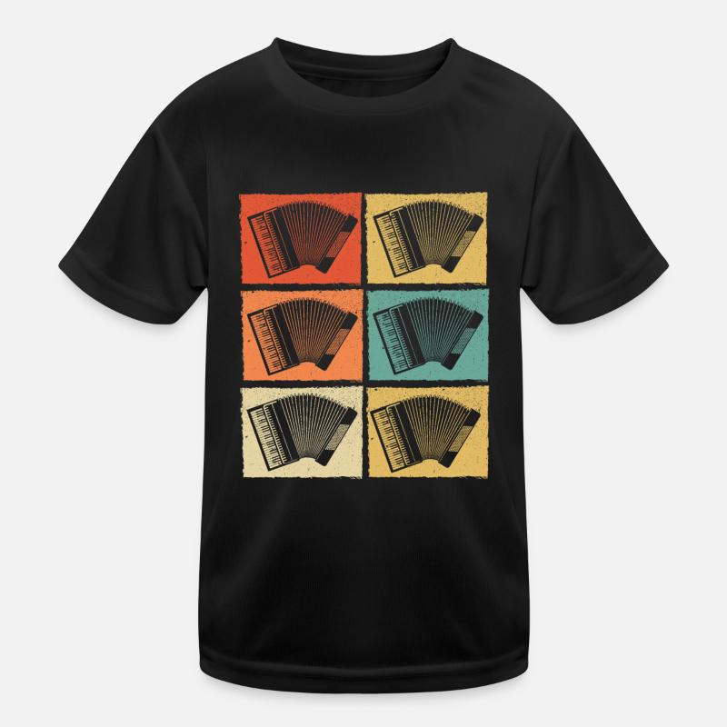 Accordéon Styrien Harmonica Accordéon T-shirt sport Enfant