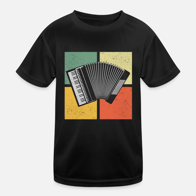 Accordéon Styrien Harmonica Accordéon T-shirt sport Enfant
