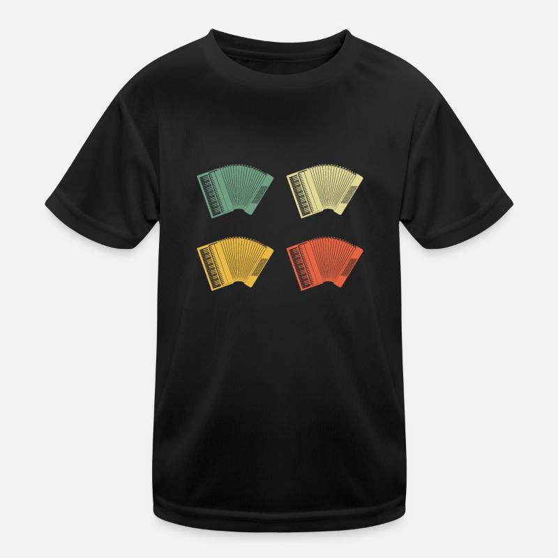 Accordéon Styrien Harmonica Accordéon T-shirt sport Enfant