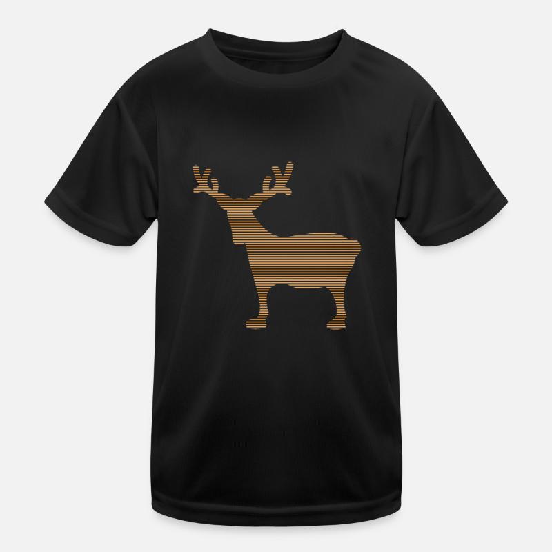 Elk Kids Functional T-Shirt