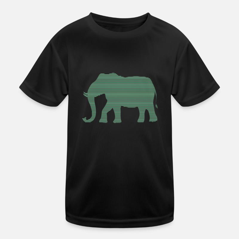 Elefant Kinder Funktions-T-Shirt