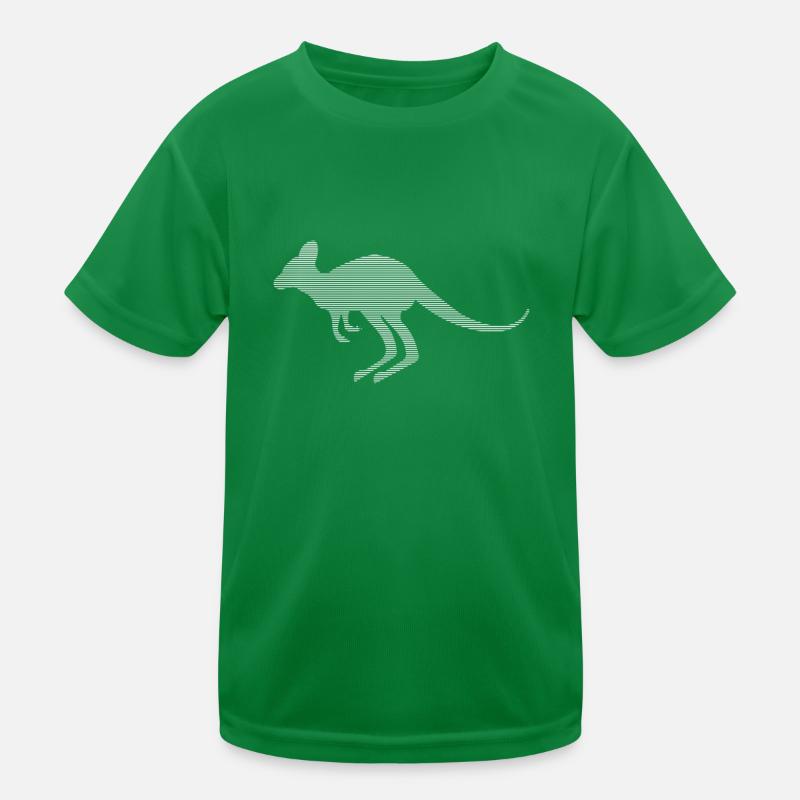 Känguru Kinder Funktions-T-Shirt
