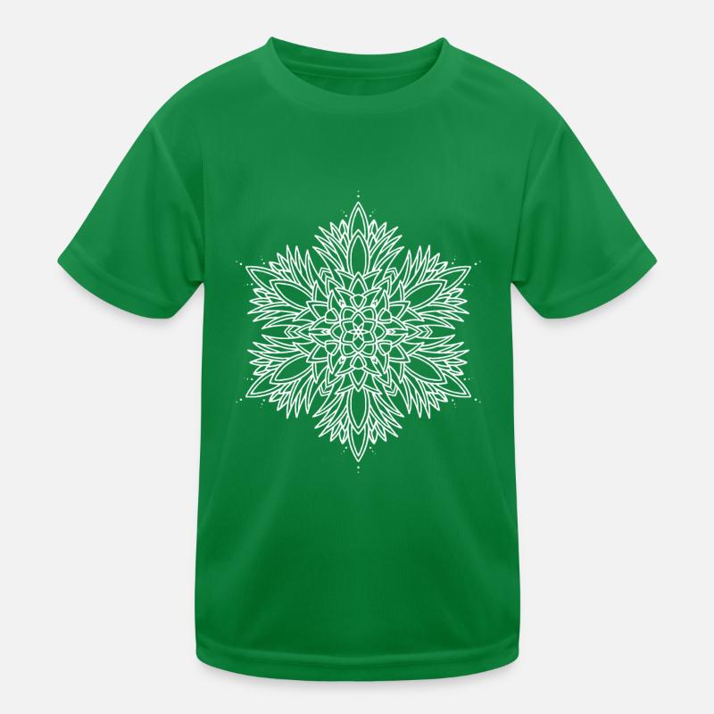 Pine cone Mandala Kids Functional T-Shirt