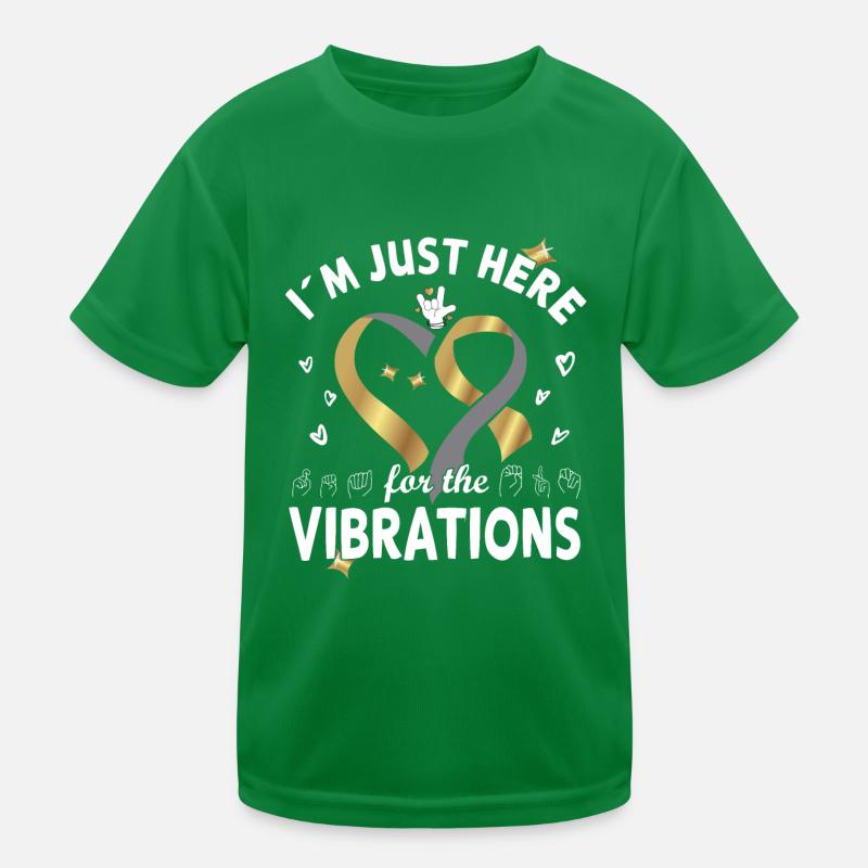 Troubles auditifs Langage de procréation sourd T-shirt sport Enfant