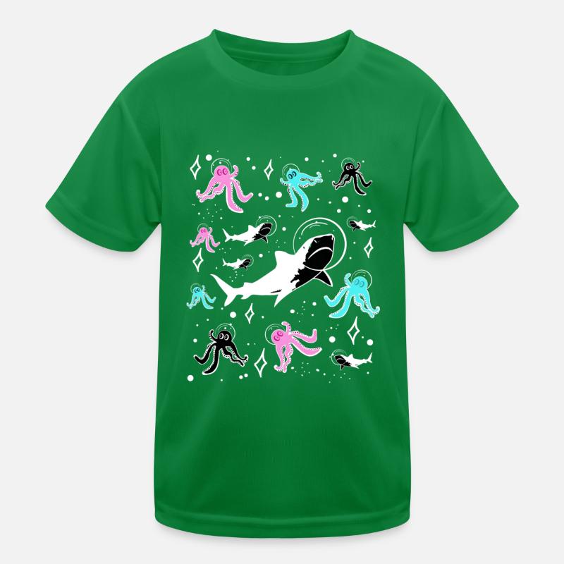 Espace - Visiter la mer T-shirt sport Enfant