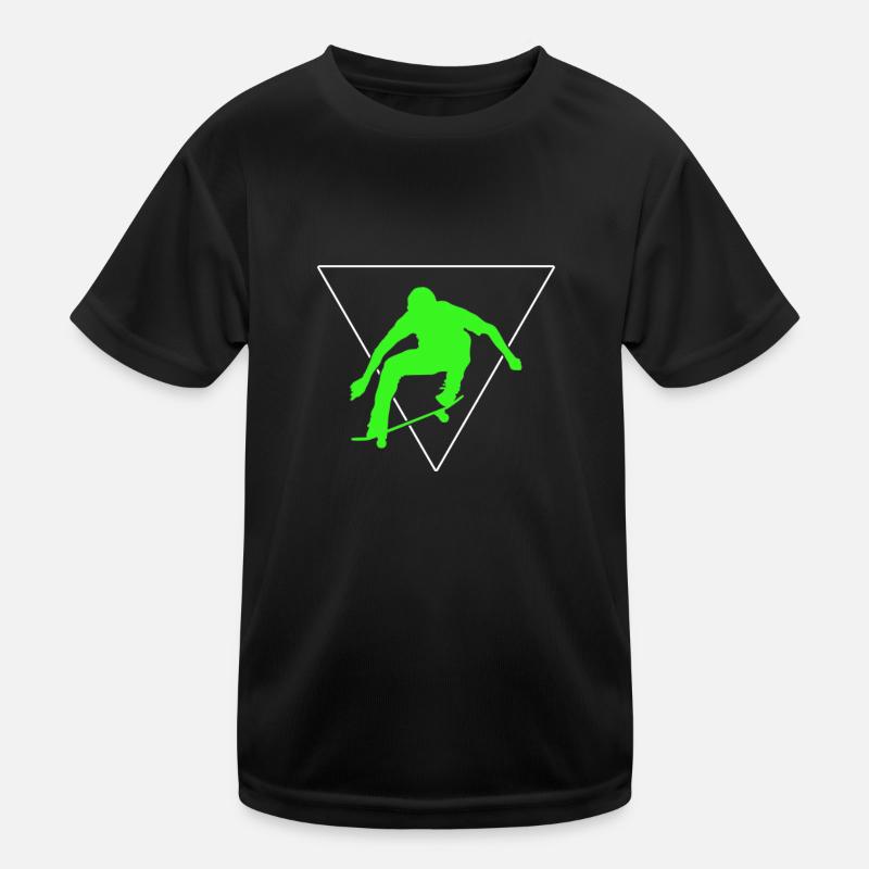 skating Kids Functional T-Shirt