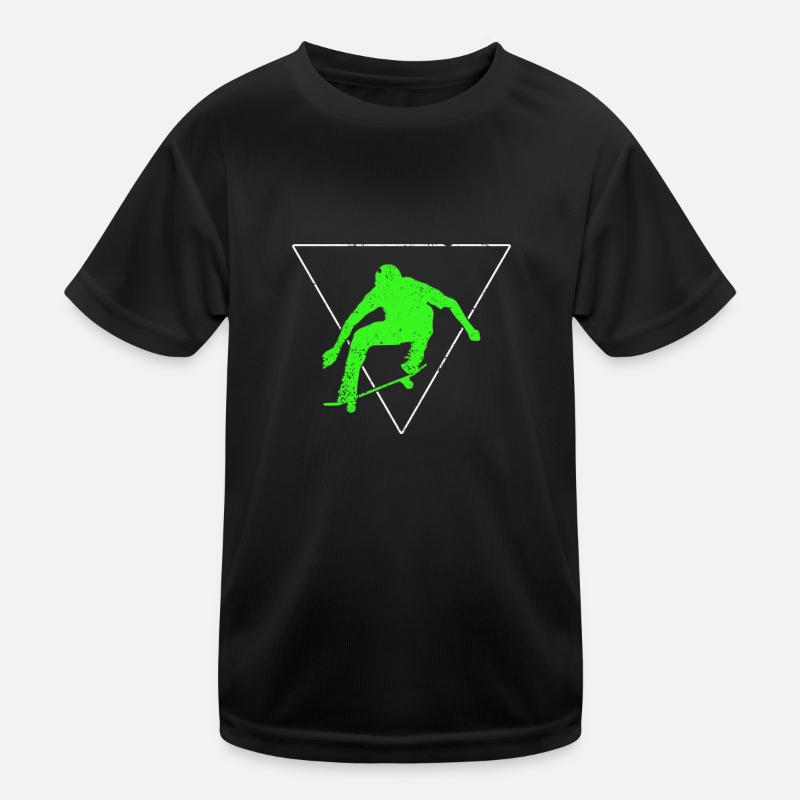 Skating Kids Functional T-Shirt