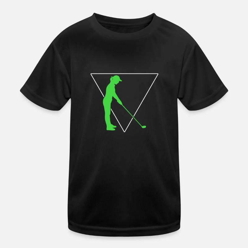 Golf Kinder Funktions-T-Shirt