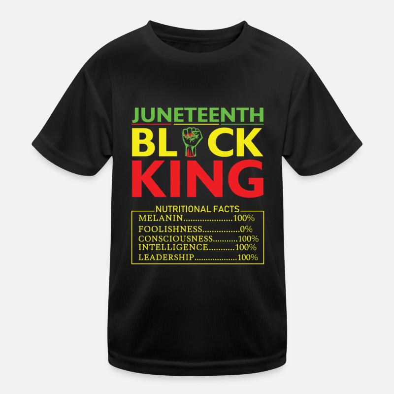 Black History Kids Functional T-Shirt