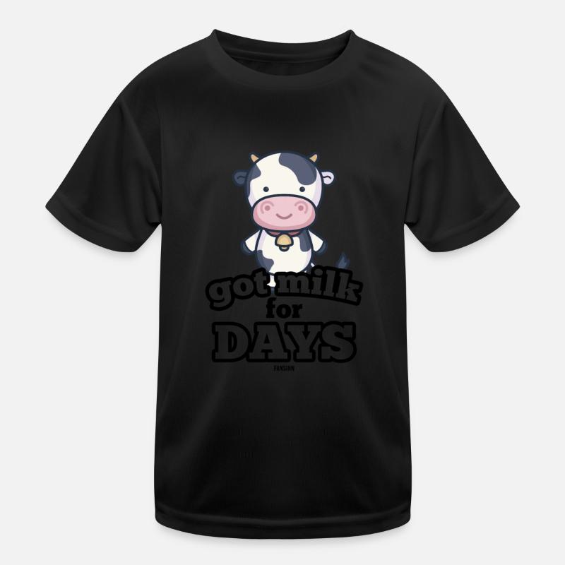 Kuh Kinder Funktions-T-Shirt
