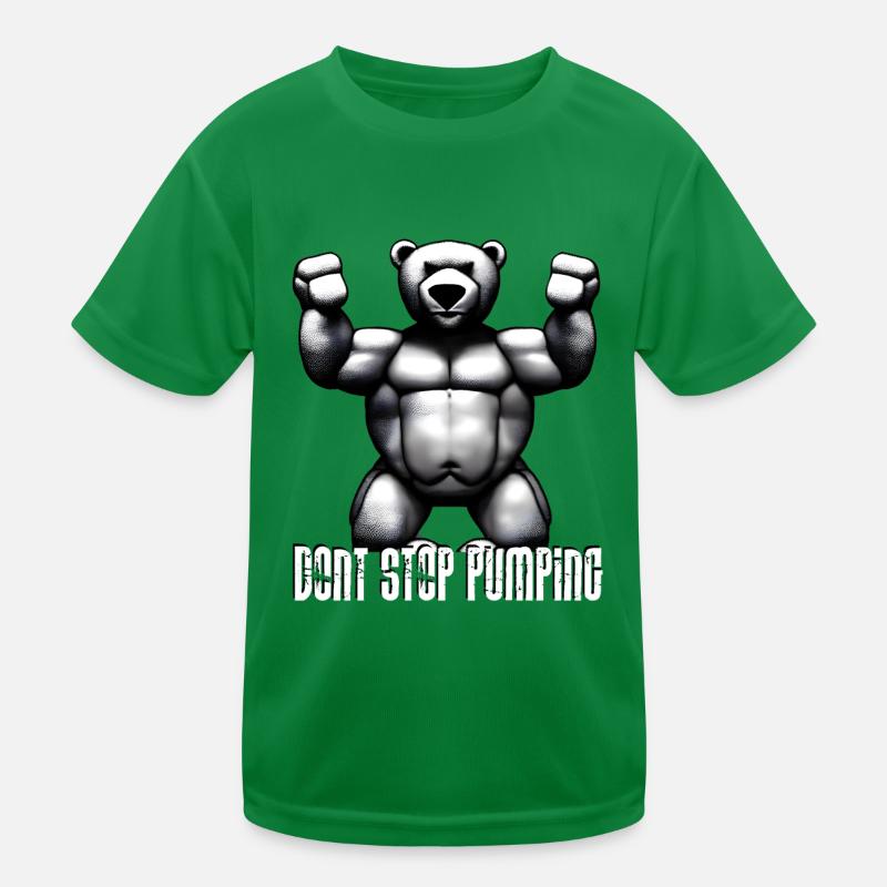N’arrêtez pas de pomper T-shirt sport Enfant