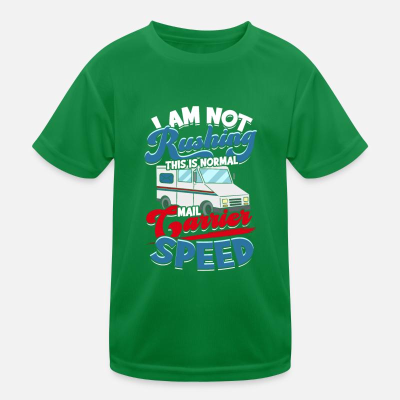 Postman Postman Post Gift Letter Parcel Kids Functional T-Shirt