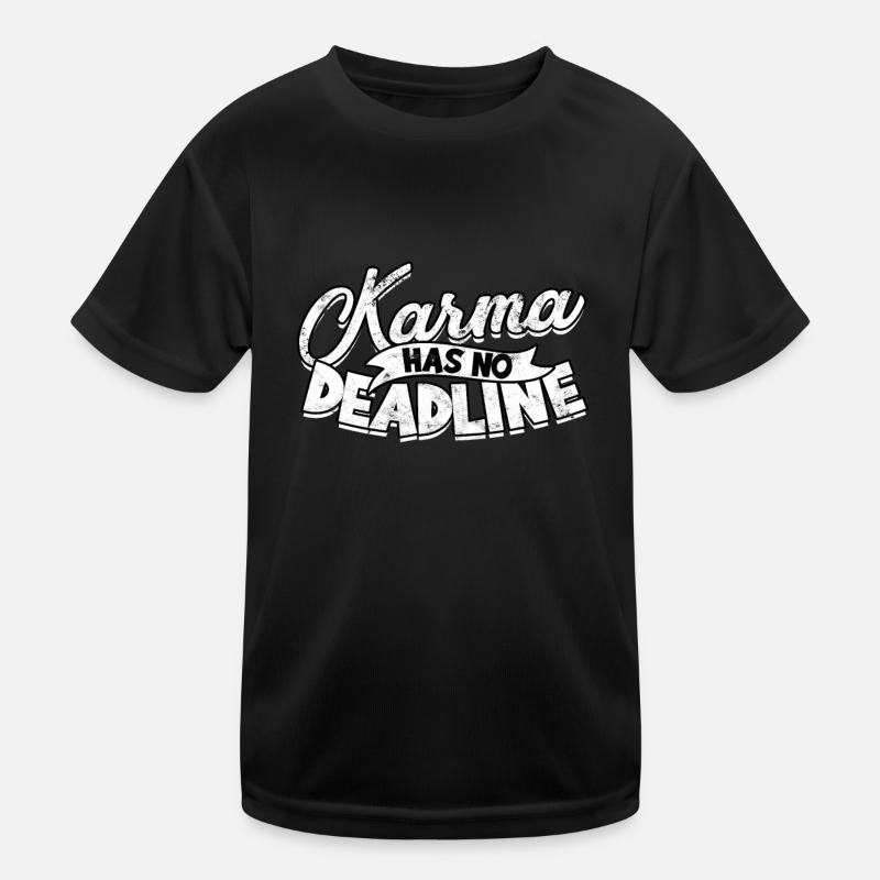 karma meditation schicksal geschenkidee geschenk s Kinder Funktions-T-Shirt