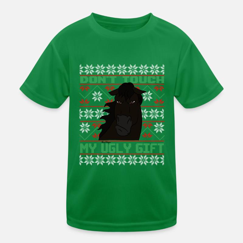 Do not touch the ugly dark brown Kids Functional T-Shirt