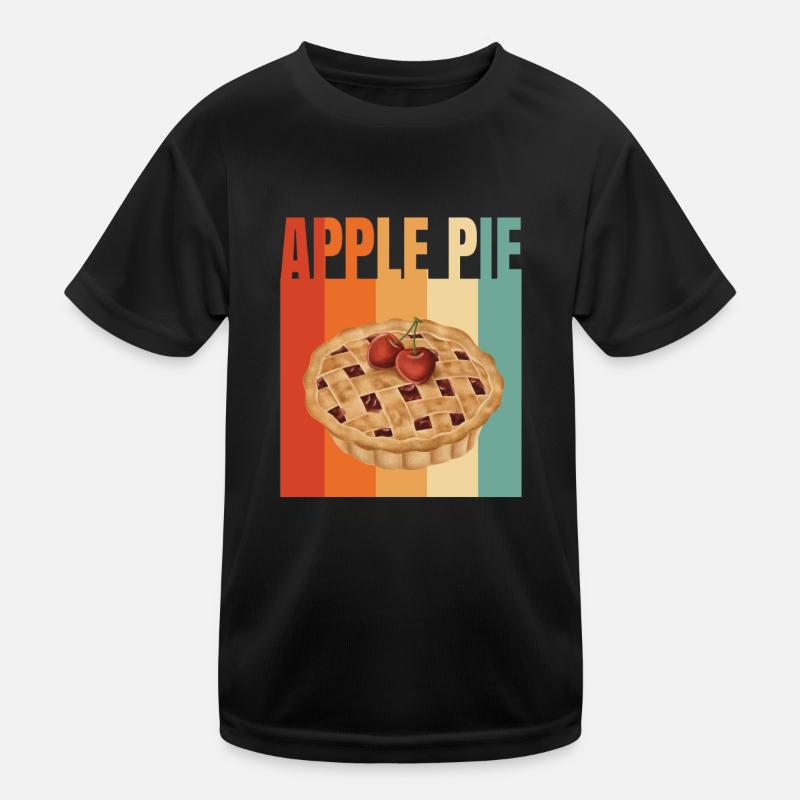Apfelkuchen Kinder Funktions-T-Shirt